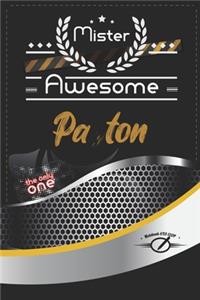 Mister Awesome Payton Journal
