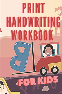 Print handwriting workbook for kids