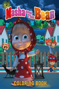 masha and the bear Coloring Book