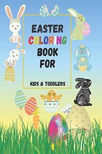 Easter Coloring Book for Toddlers