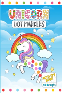 Unicorn Dot Marker Activity Book