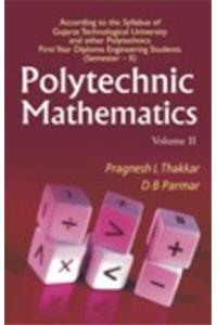Polytechnic Mathematics Ii