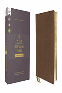 Nasb, Heritage Bible, Passaggio Setting, Leathersoft, Brown, 1995 Text, Comfort Print