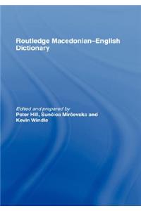 The Routledge Macedonian-English Dictionary