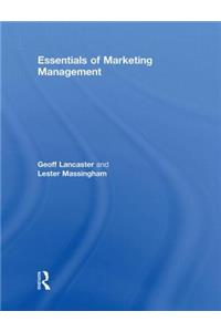 Essentials of Marketing Management