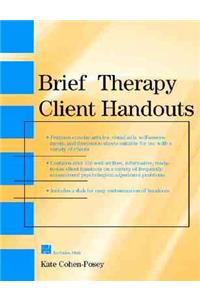 Brief Therapy Client Handouts