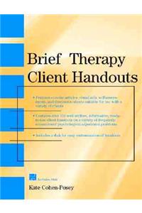 Brief Therapy Client Handouts