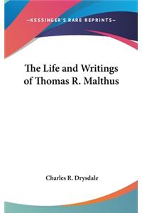 Life and Writings of Thomas R. Malthus