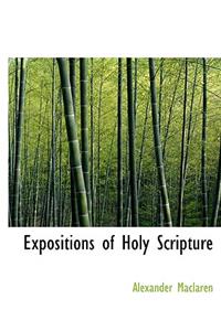 Expositions of Holy Scripture