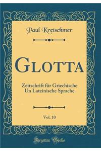 Glotta, Vol. 10