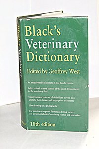 BLACKS VETERINARY DICTIONARY18CB