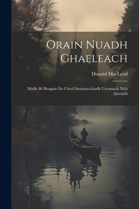 Orain Nuadh Ghaeleach