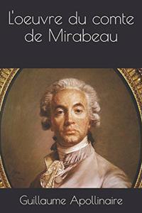 L'oeuvre du comte de Mirabeau
