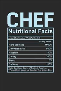 Chef Nutritional Facts