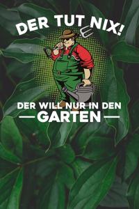 Der tut nix! Der will nur in den Garten