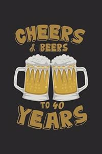 Cheers & Beers To 40 Years