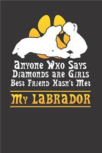 Labrador Dog Pet Notebook Journal