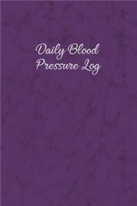 Daily Blood Pressure Log