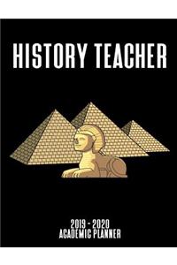 History Teacher Academic Planner