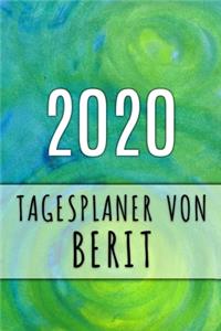 2020 Tagesplaner von Berit