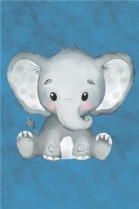 Cute Baby Elephant Journal