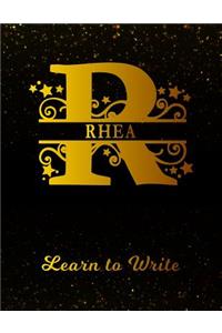 Rhea Learn To Write