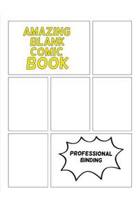 Amazing Blank Comic Book