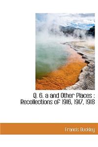 Q. 6. A and Other Places