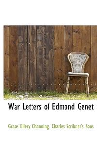 War Letters of Edmond Genet
