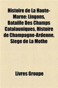 Histoire de la Haute-Marne