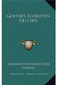 Goethe's Schriften V8 (1789)