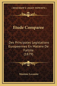 Etude Comparee