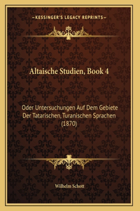 Altaische Studien, Book 4