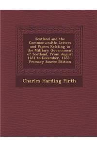 Scotland and the Commonwealth