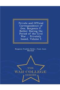 Private and Official Correspondence of Gen. Benjamin F. Butler
