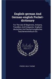 English-german And German-english Pocket-dictionary