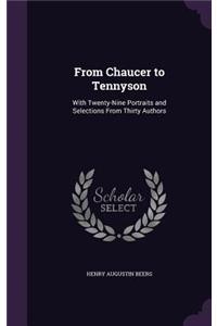 From Chaucer to Tennyson