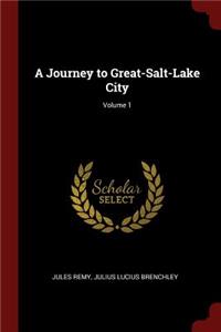 A Journey to Great-Salt-Lake City; Volume 1