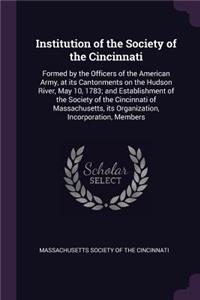 Institution of the Society of the Cincinnati