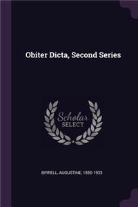 Obiter Dicta, Second Series