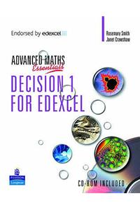 A Level Maths Essentials Decision 1 for Edexcel Book