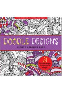 Doodle Designs Artist's Coloring Book
