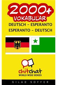 2000+ Deutsch - Esperanto Esperanto - Deutsch Vokabular