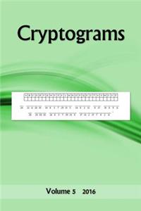 Cryptograms: Volume 5 2016
