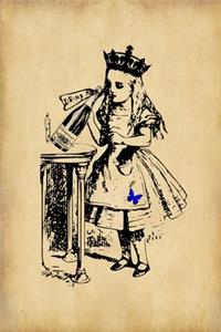 Alice in Wonderland Journal - Party Girl Alice