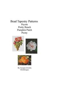 Bead Tapestry Patterns Peyote Pretty Bunch Pumpkin Patch Peony