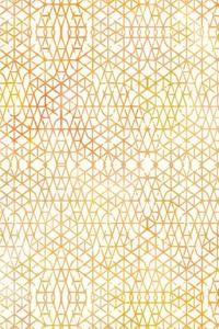 Geometric Yellow Watercolor Notebook