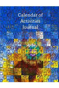 Calendar of Activities Journal