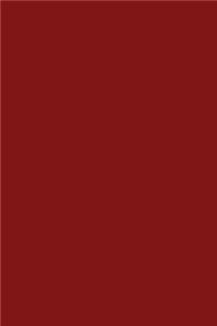 Deep Maroon Notebook: 150 Dot Grid Pages