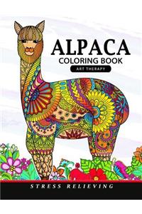 Alpaca Coloring Book